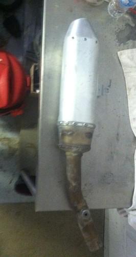 2007 crf 450 exhaust