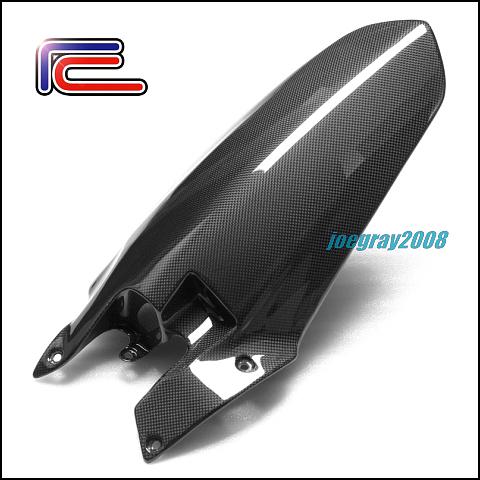 Rc carbon fiber rear hugger fender mudguard ducati streetfighter s 848