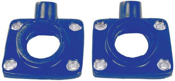 Upp racing intake manifold 34mm blue for yamaha blaster