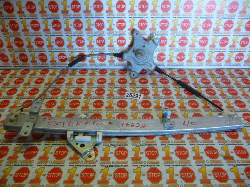 00 01 02 03 04 nissan xterra driver/left side front manual window regulator oem