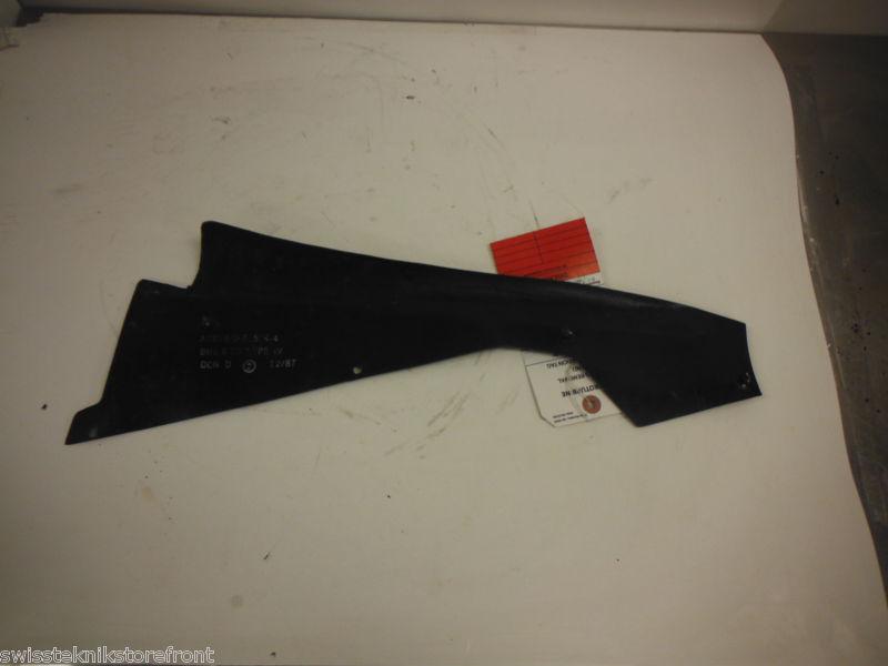 Boeing 737 plastic cockpit trim as removed from united airlines n326ua