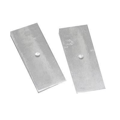 Skyjacker wsc61 leaf spring axle shim 6 degrees aluminum 1.750" width pair