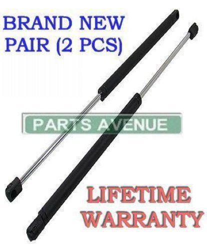 2 rear window glass lift supports shocks struts arms props rods damper