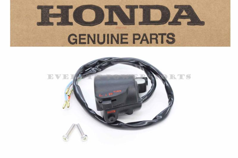 New left switch assembly 70s cb cl genuine honda oem horn turn signal notes #a49