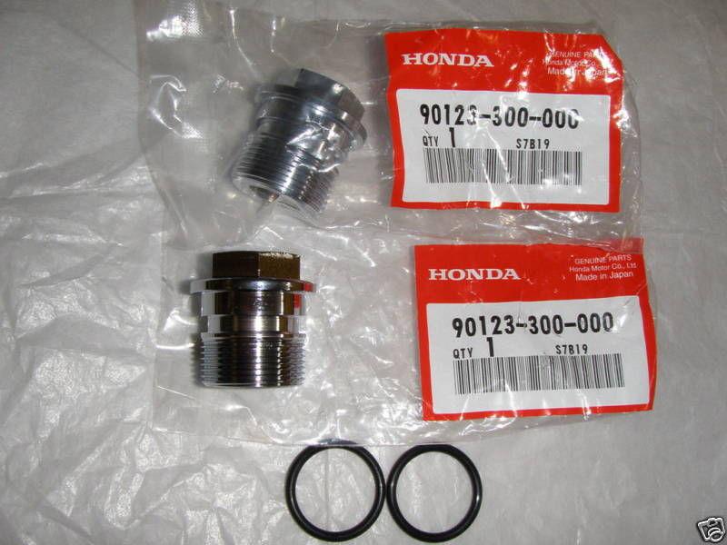 Honda new cb750 fork cap set 750 450 350 250 500 550 90123-300-000