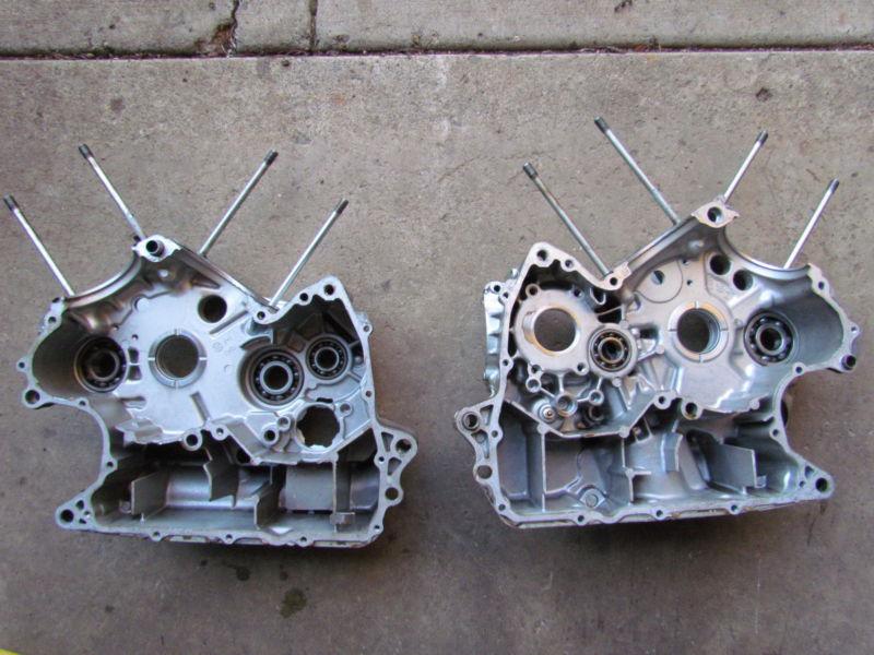 1982 yamaha xz 550 rj vision xz550rj engine cases 11h-012073  w/11,934 miles!