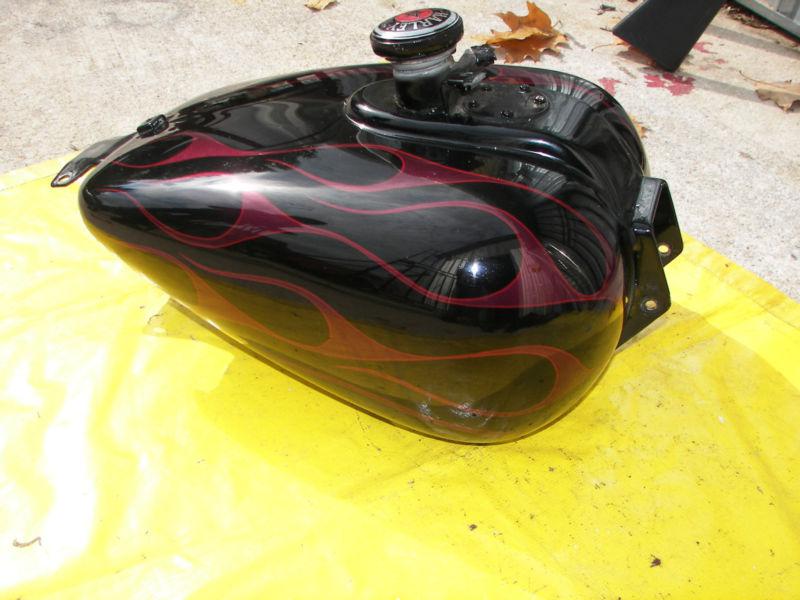 Gas Tank Paint Flame