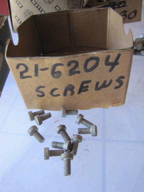 Nos bsa screws p/n 21-6204 triumph other british motorcycle