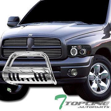 Hd stainless steel bull bar(brush push bumper grill guard)06-08 dodge ram 1500 c