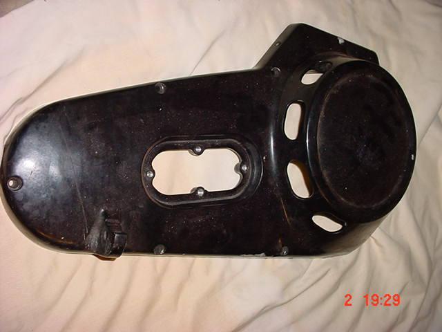 Harley oem panhead shovelhead  1966-69 outer primary machined for belt drive