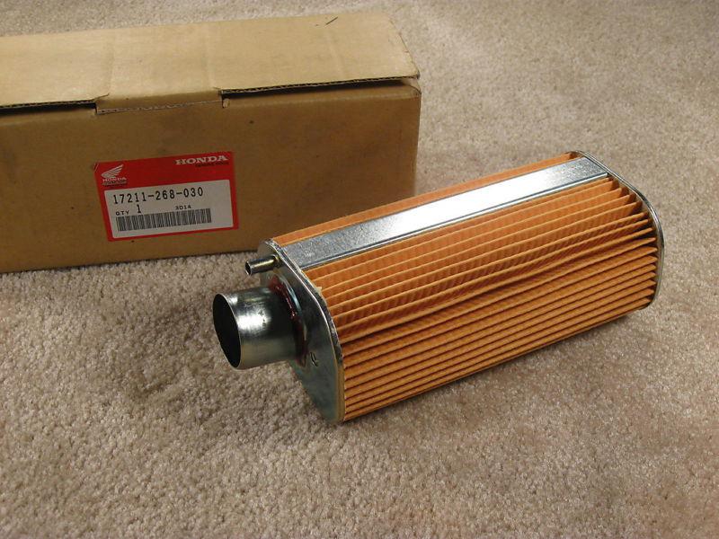 Nos honda cb72 cb77 cb 72 cb 77 genuine honda air filter assembly