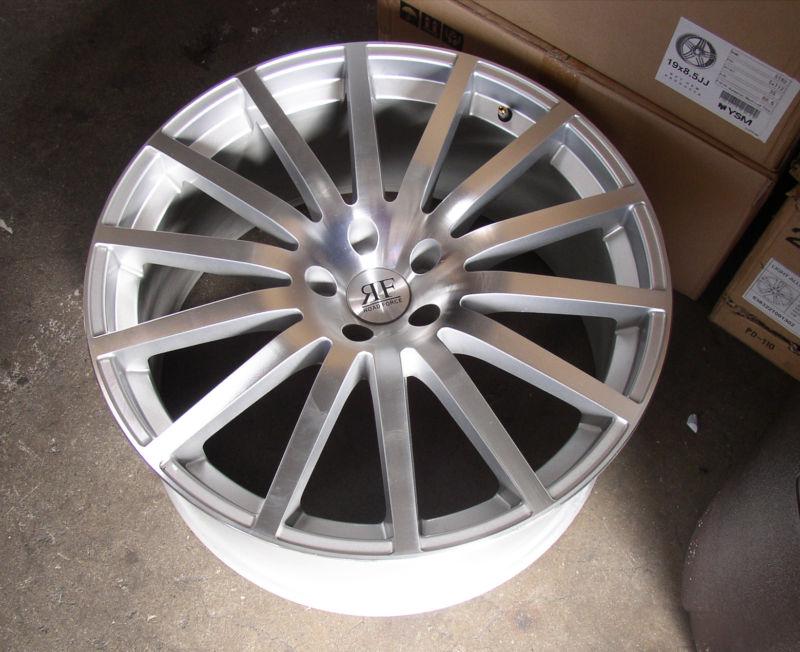 22" rf-14 wheels bentley continental gt audi a8 mercedes benz s cl 430 500 550