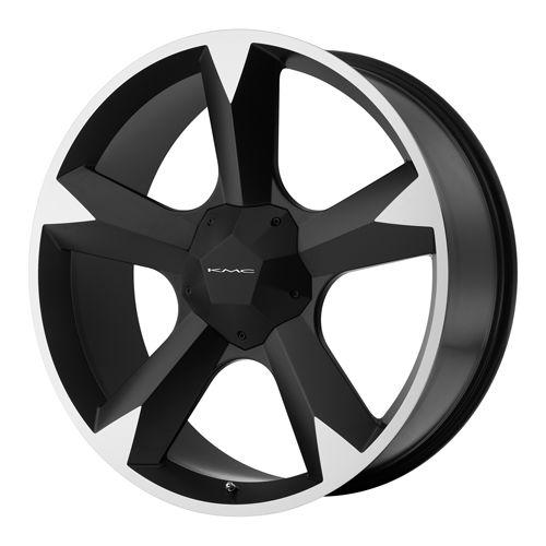 20" kmc clone satin black machined flex explorer escape mustang rx7 wheels rims