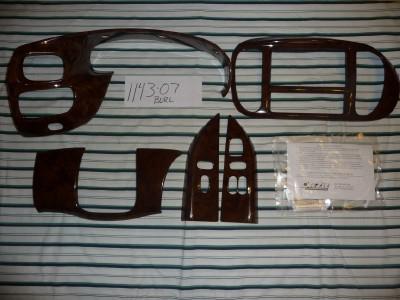 Ford f150 f 150 reg/ext cab dash kit molded burlwood premium !!!