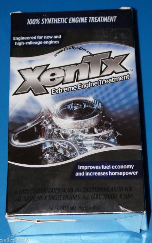 Xentx extreme engine treatment  16oz increases gas mileage & horsepower