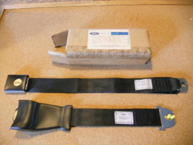 1968 shelby gt 350 gt 500 retractable lap seat belt oem interior