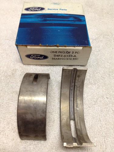 Nos oem ford 4 cylinder 140 cid crankshaft standard red bearing d4fz-6333-a