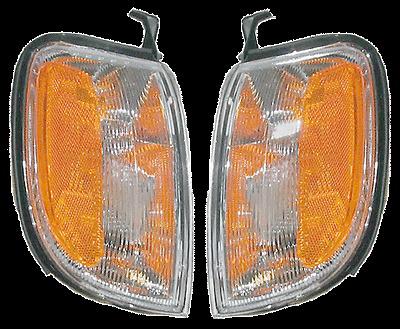 Nissan frontier/xterra turn signal lamp light blinker assembly pair set lh+rh