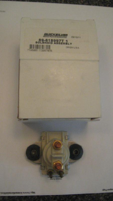 Quicksilver solenoid assembly item # 89-818997t 1