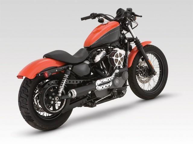 Vance & hines exhaust rsd tracker 2-to-1 for harley sportster