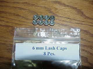 6 mm del west lash caps set of 8 nascar nhra nissan aussie super car nhra scca