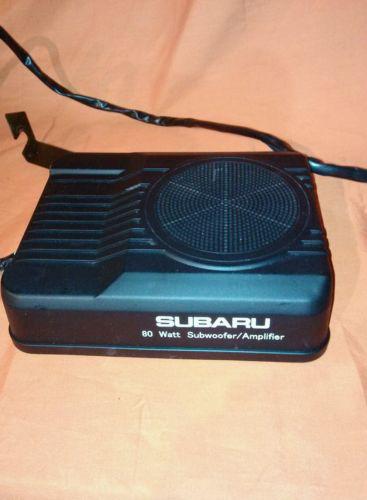 Subaru 80 watt subwoofer / amplifier 