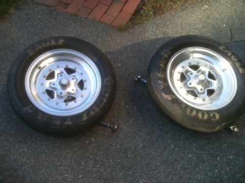 Santhuff front struts weld wheels drag race pro stock mod