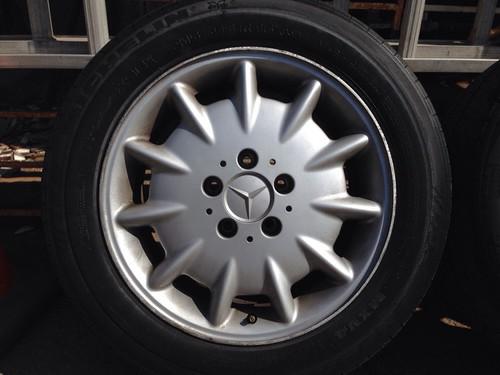 Mercedes oem wheels and tires size 16