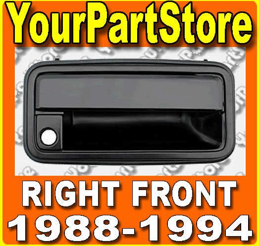 88-94 chevy gmc pu pickup truck passenger outer outside door handle front right