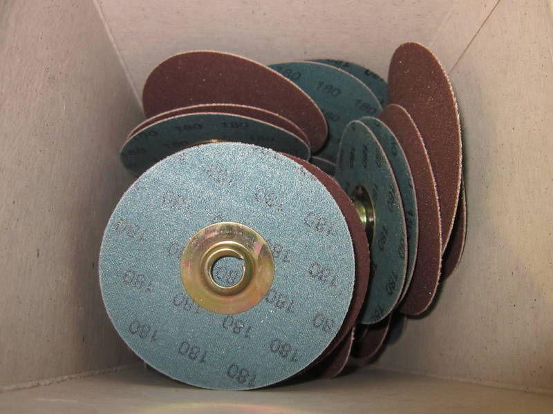 ~50~ sa 3" roloc sanding discs 180-grit cookies ~522510