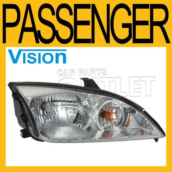 05 06 07 ford focus 3dr 4dr 5dr passenger side right head light lamp assembly rh