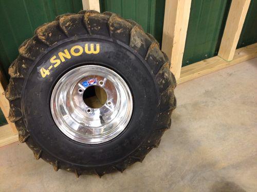 Atv tires and wheels