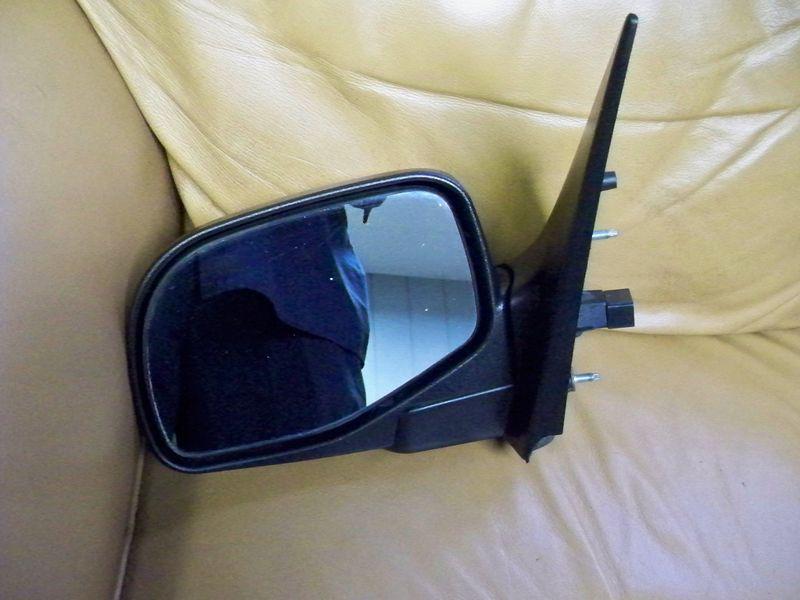 02 mountaineer door side view mirror left driver side oem black