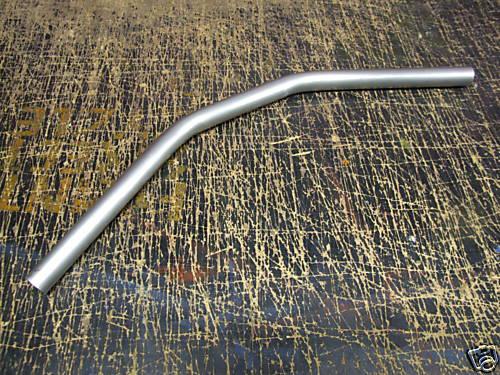 Front street cycle stainless drag bars handlebar harley 1" flat track 