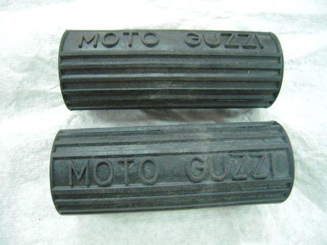 Moto guzzi driver footpeg rubbers