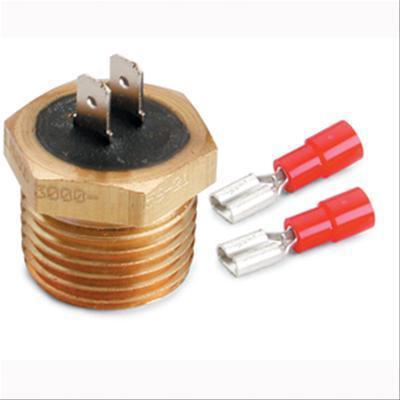 Autometer temperature switch 200 degrees f on 170 degrees f off 1/2"-14 npt ea