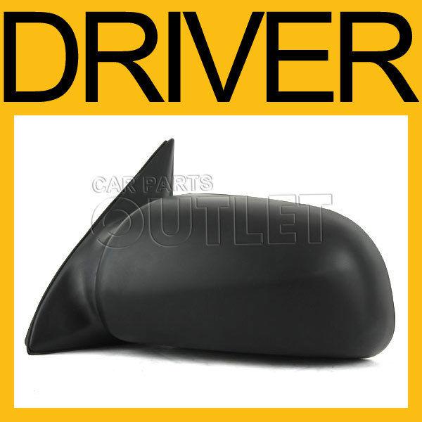 Manaul side view mirror left for 89-94 hyundai sonata 