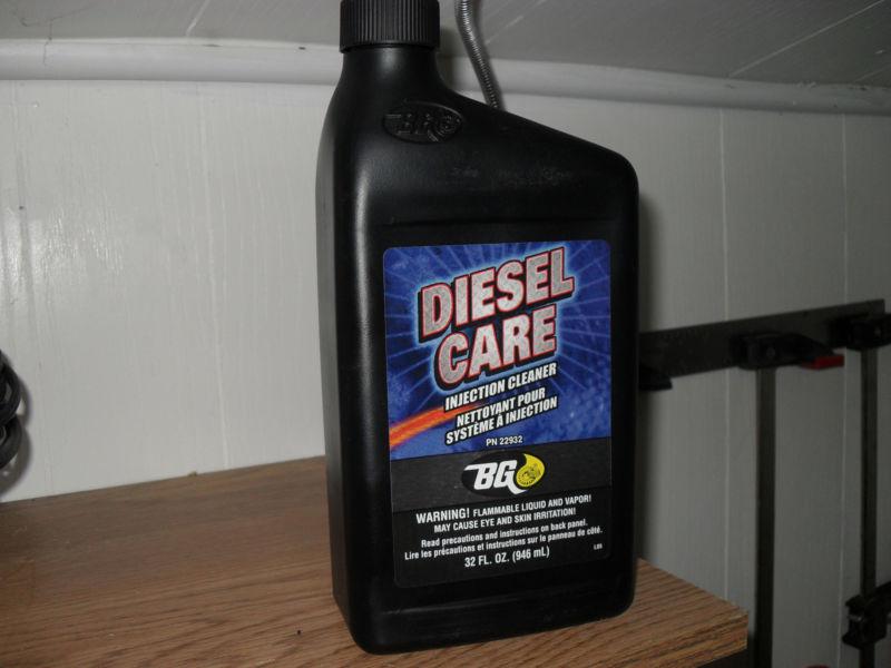 Bg diesel care bg22932 injection cleaner 32oz.