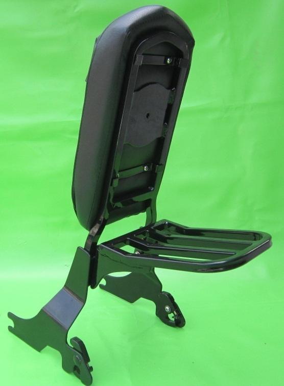 Backrest sissy bar rack for harley davidson sportster 85-03 xl xlh hd