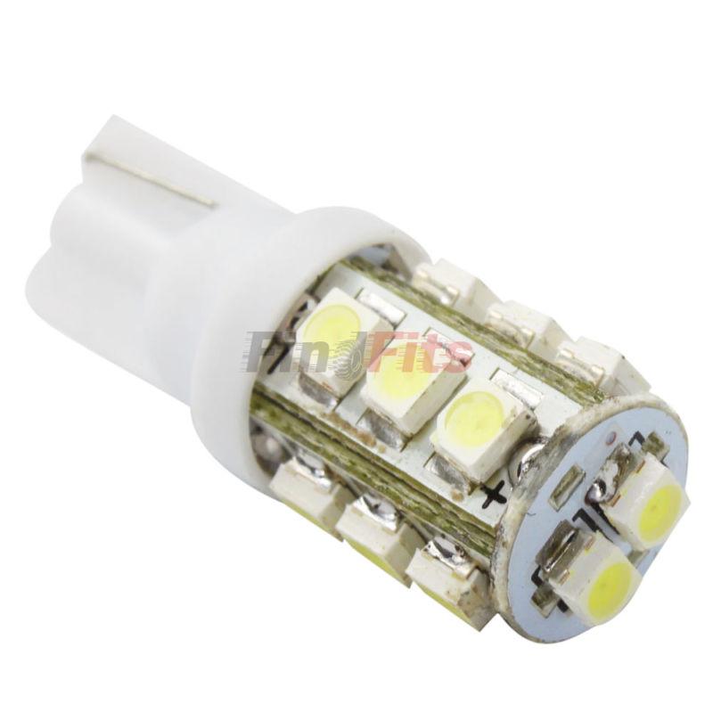 T10 194 168 501 pure white 1210 smd 14 led w5w car side wide tail light bulb