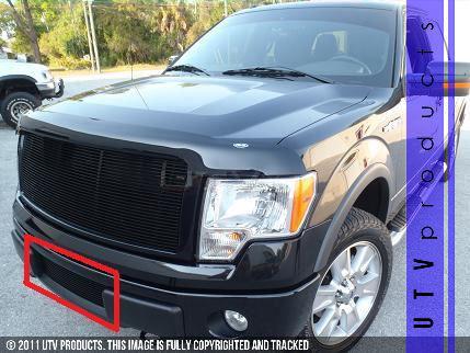 2009 - 2012 ford f150 bumper billet grille xl xlt black 09 10 11 12 custom 