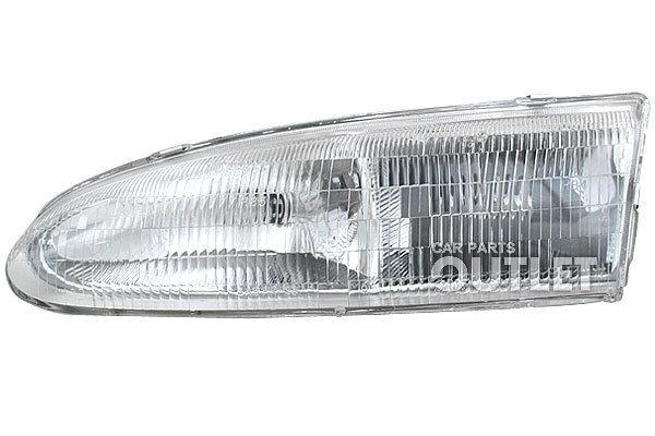 1995 1996 1997 ford contour replacement head light lamp assembly l/h left