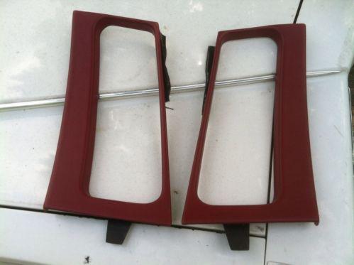 1992 cadillac brougham fleetwood rear door glass interior trims, covers