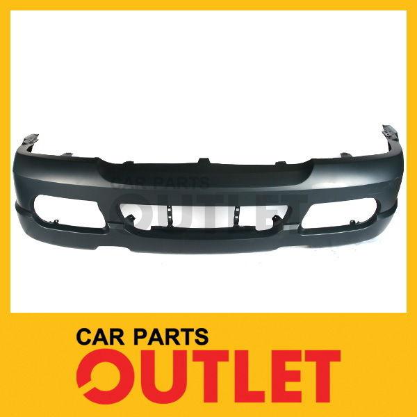 02-05 ford explorer front bumper cover assembly new primed smooth ed bauer