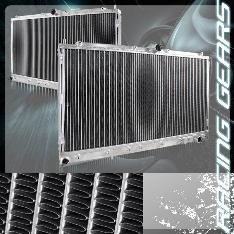 Mitsubishi 91-99 3000gt 91-96 stealth manual transmission mt 2 row core radiator