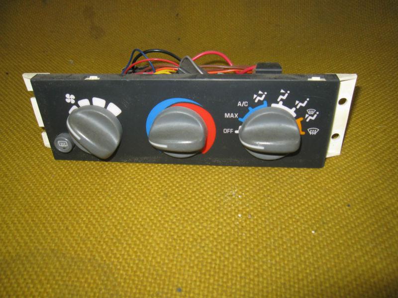 1996-1999 pontiac bonneville heater control 