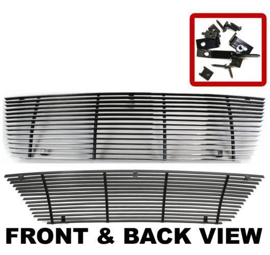 New billet grille polished e350 van e150 e250 e450 econoline e550 ford e-350