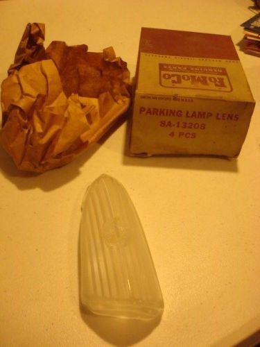 Nos fomoco 1949 49 ford passenger right side park light lens glass 8a-3209 nice