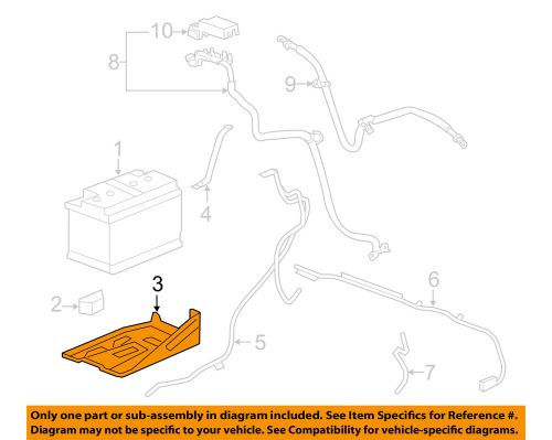 Gm oem-battery tray 15872637