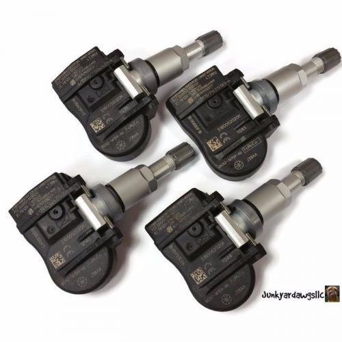 Set of four ford volvo 8g92-1a159-ab used tire pressure sensors oem tpms